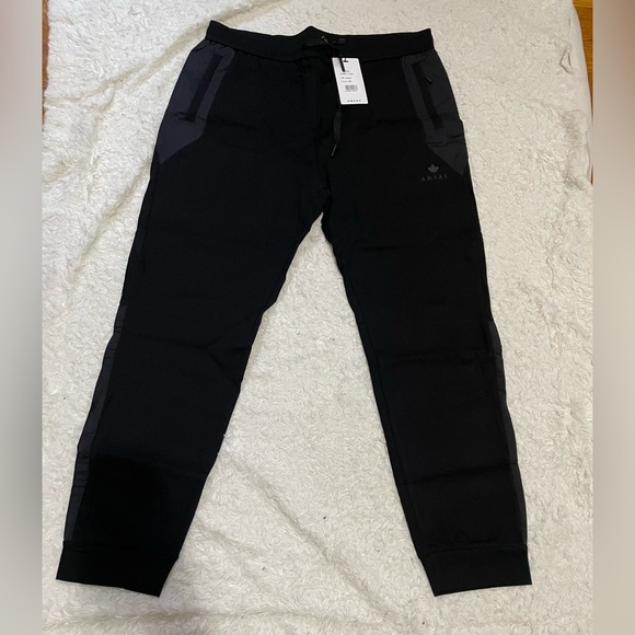 Arsac Other - Arsac Men's Black and Gray Joggers